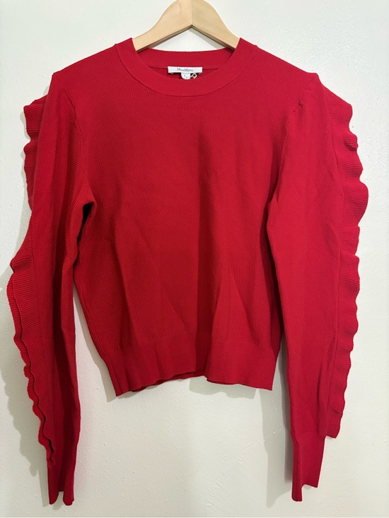 MaxMara Sweaters - Max Mara NWOT Genero Ruffle Puff Sleeve Sweater XL